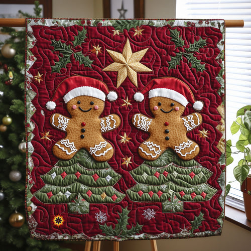 Christmas Gingerbread WJ1511011CL Quilt