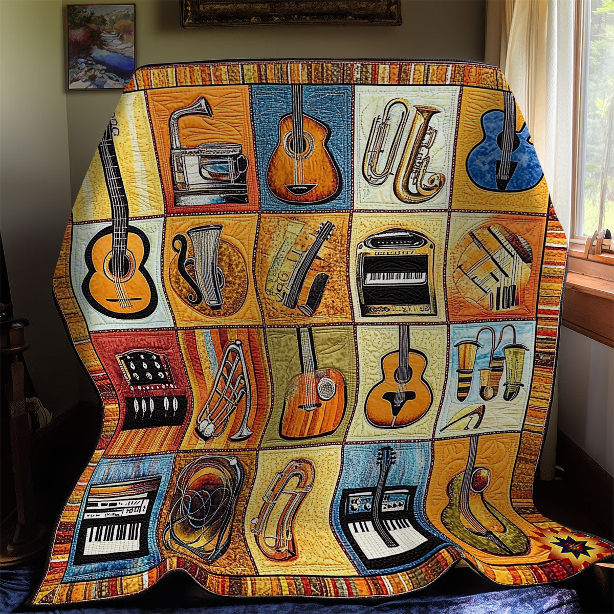 Music Instrument WY1511034CL Quilt