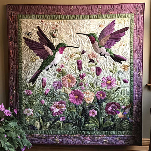 Hummingbird's Blossom Dance WN0111002CL Quilt