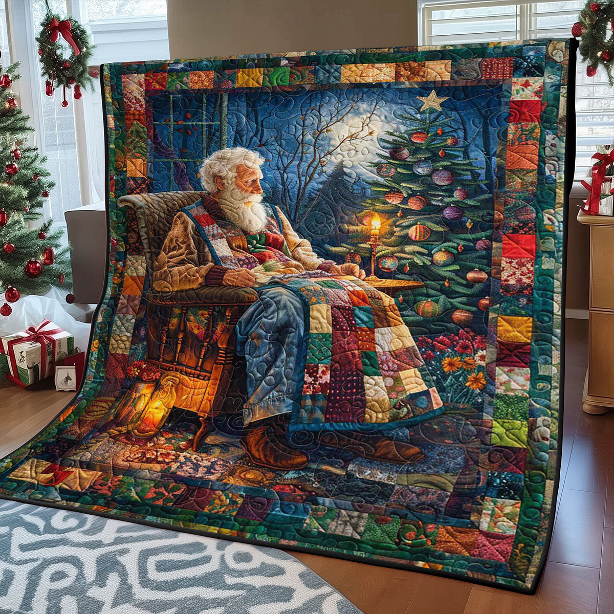 Chrismas Night WJ2708007CL Quilt