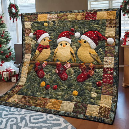 Christmas Bird WJ0808011CL Quilt