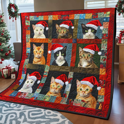 Christmas Cat WJ1608005CL Quilt