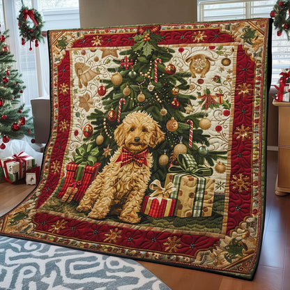 Christmas Dog WJ0609002CL Quilt