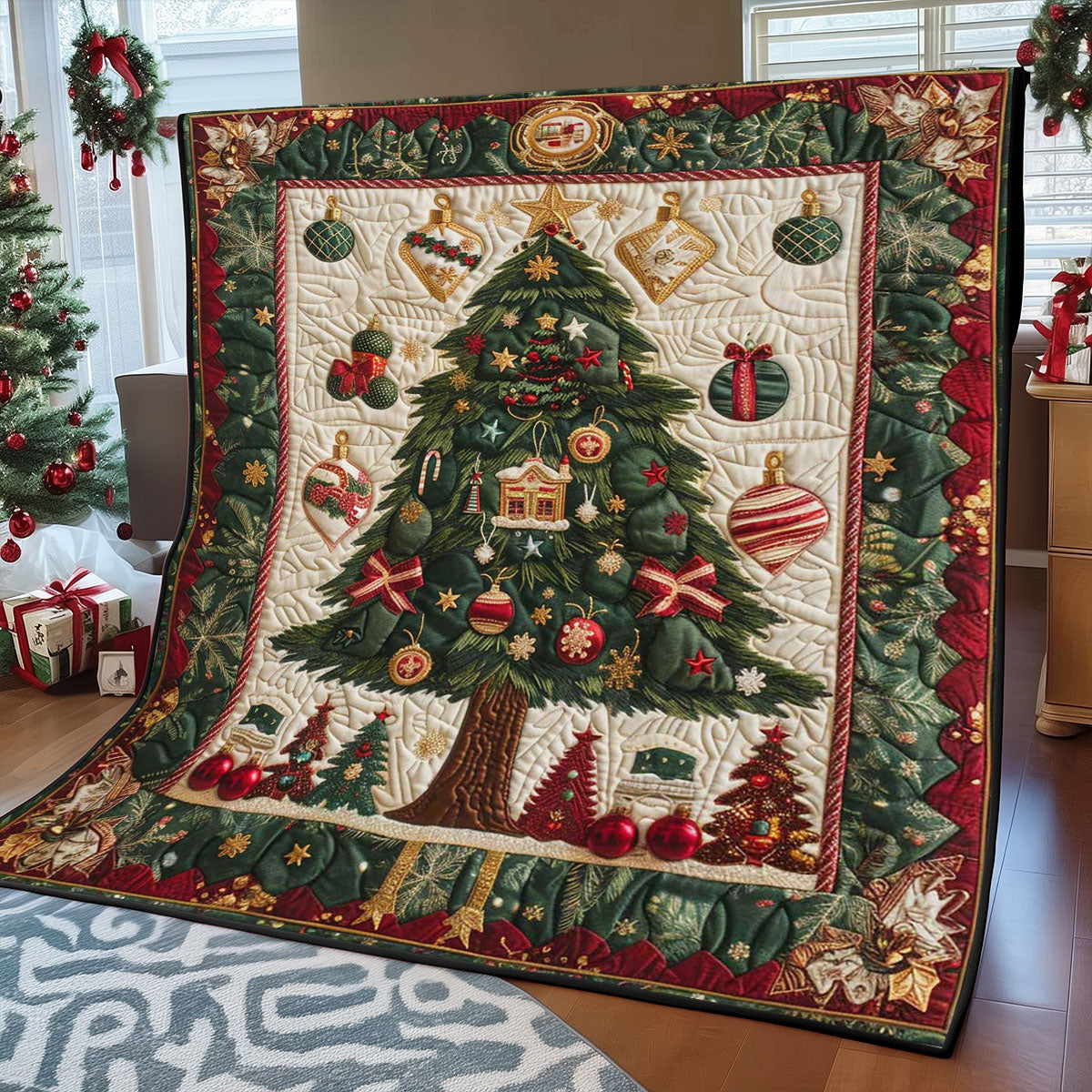 Christmas Tree WJ0609003CL Quilt