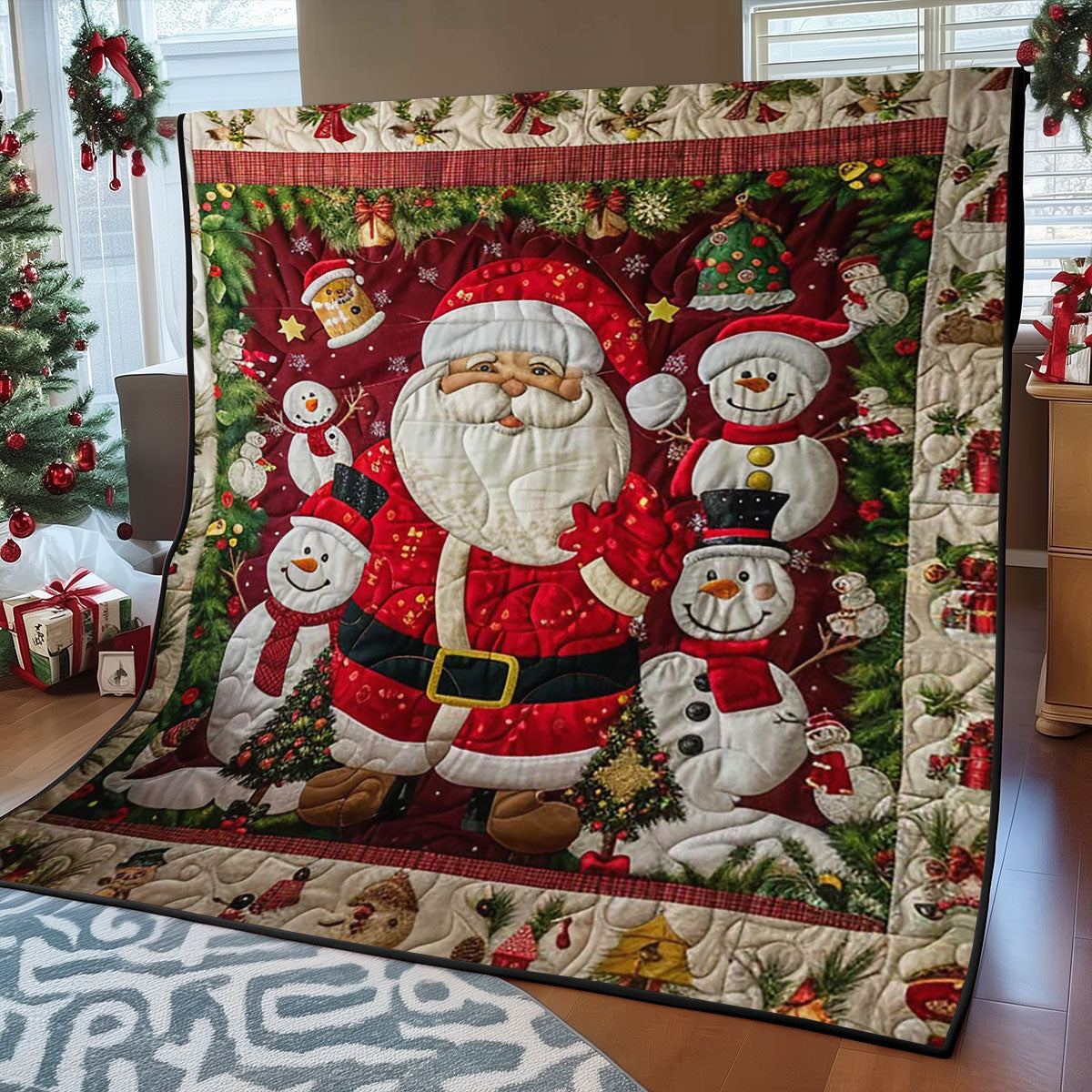 Christmas WJ1608006CL Quilt