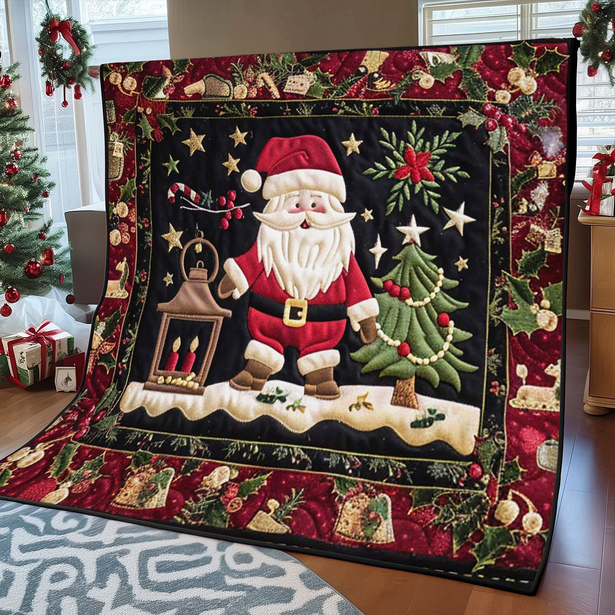 Santa Claus WJ0909025CL Quilt