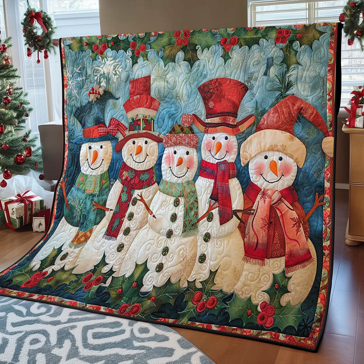 Snowman WJ2208024CL Quilt