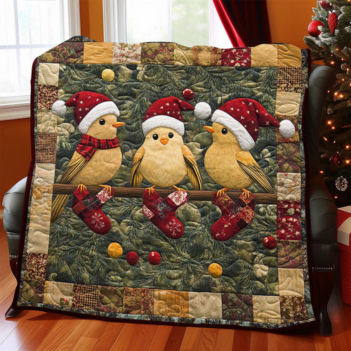 Christmas Bird WJ0808011CL Quilt