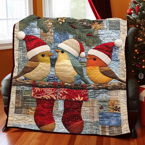 Christmas Bird WJ0808012CL Quilt