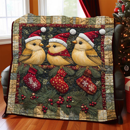 Christmas Bird WJ1308037CL Quilt