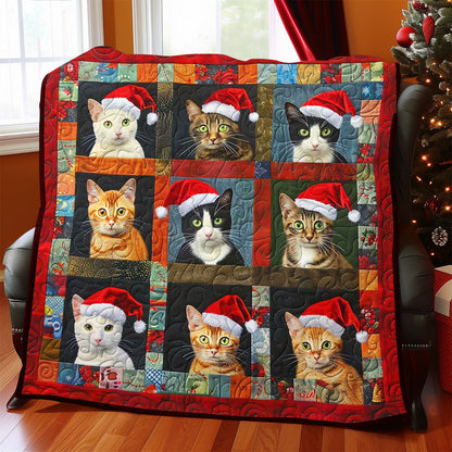 Christmas Cat WJ1608005CL Quilt