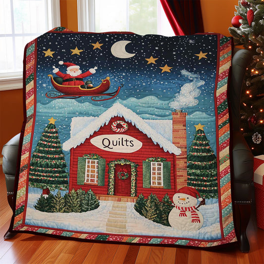 Christmas House WJ0808013CL Quilt