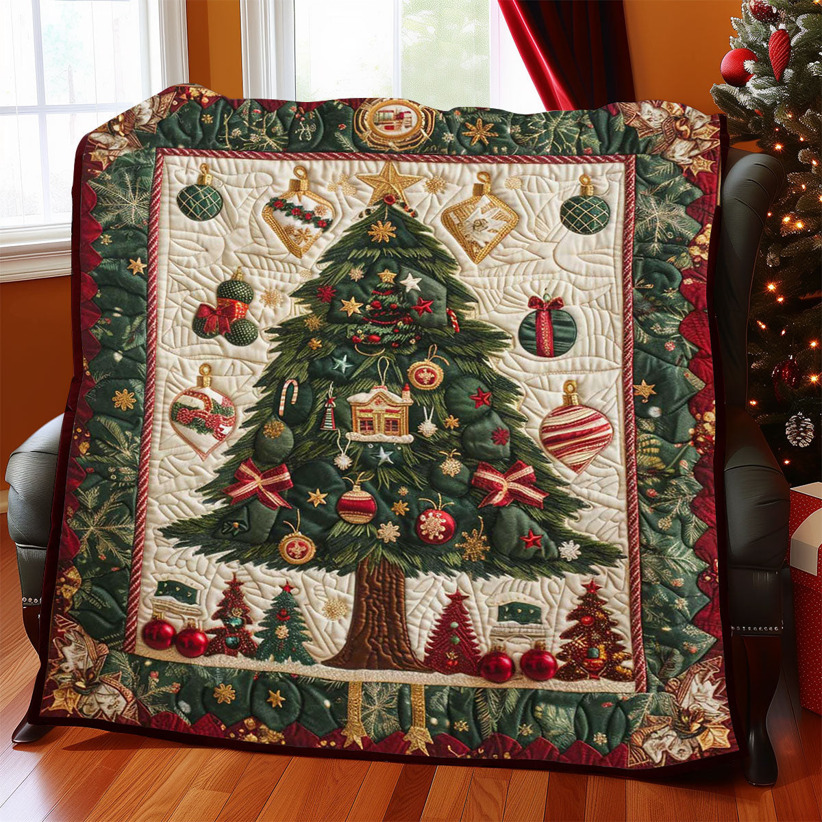 Christmas Tree WJ0609003CL Quilt