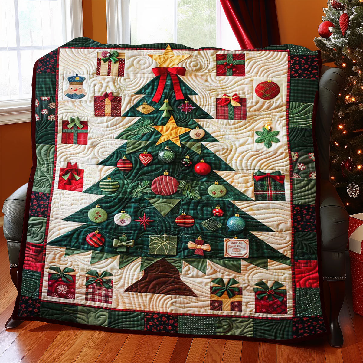 Christmas Tree WJ0609004CL Quilt
