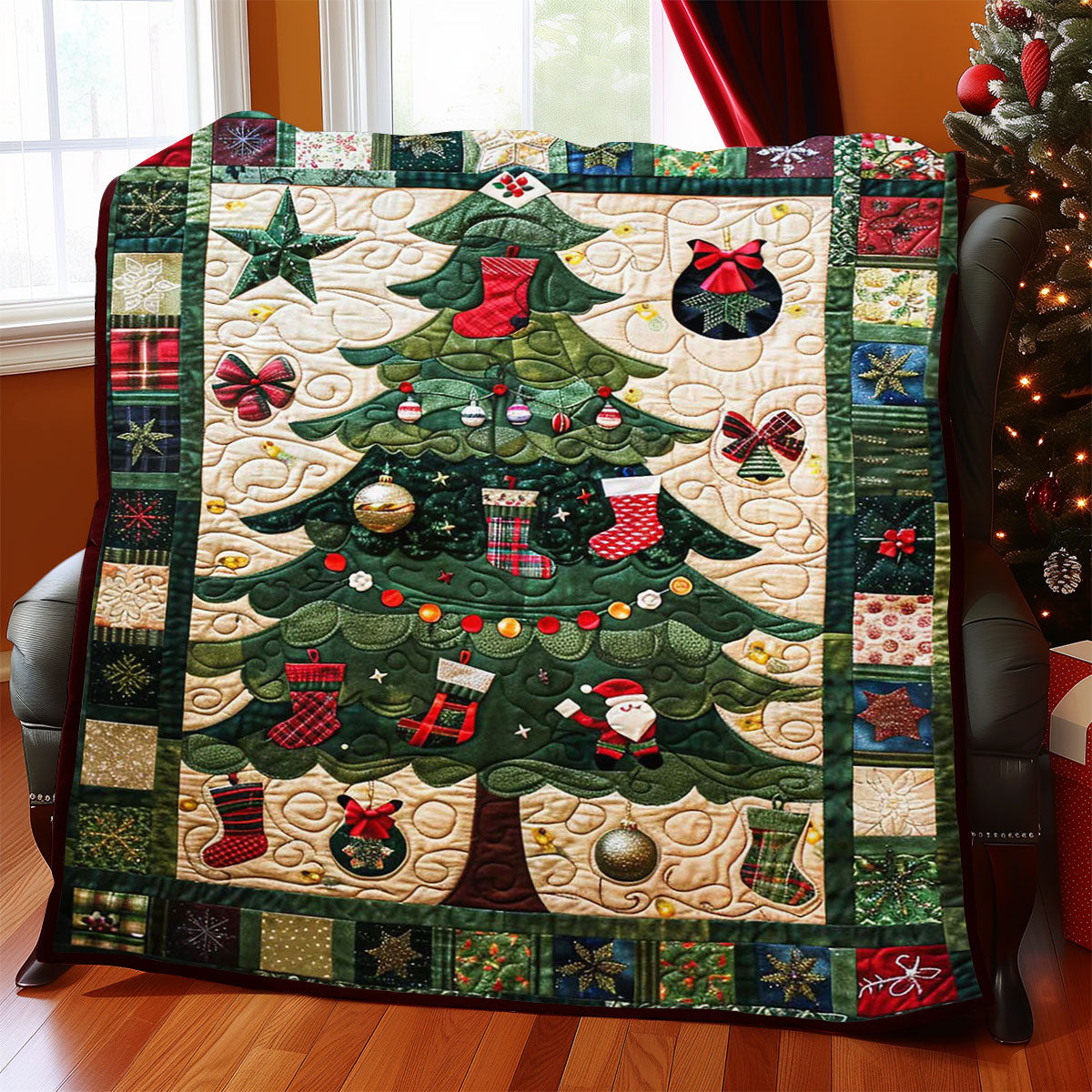 Christmas Tree WJ0909009CL Quilt