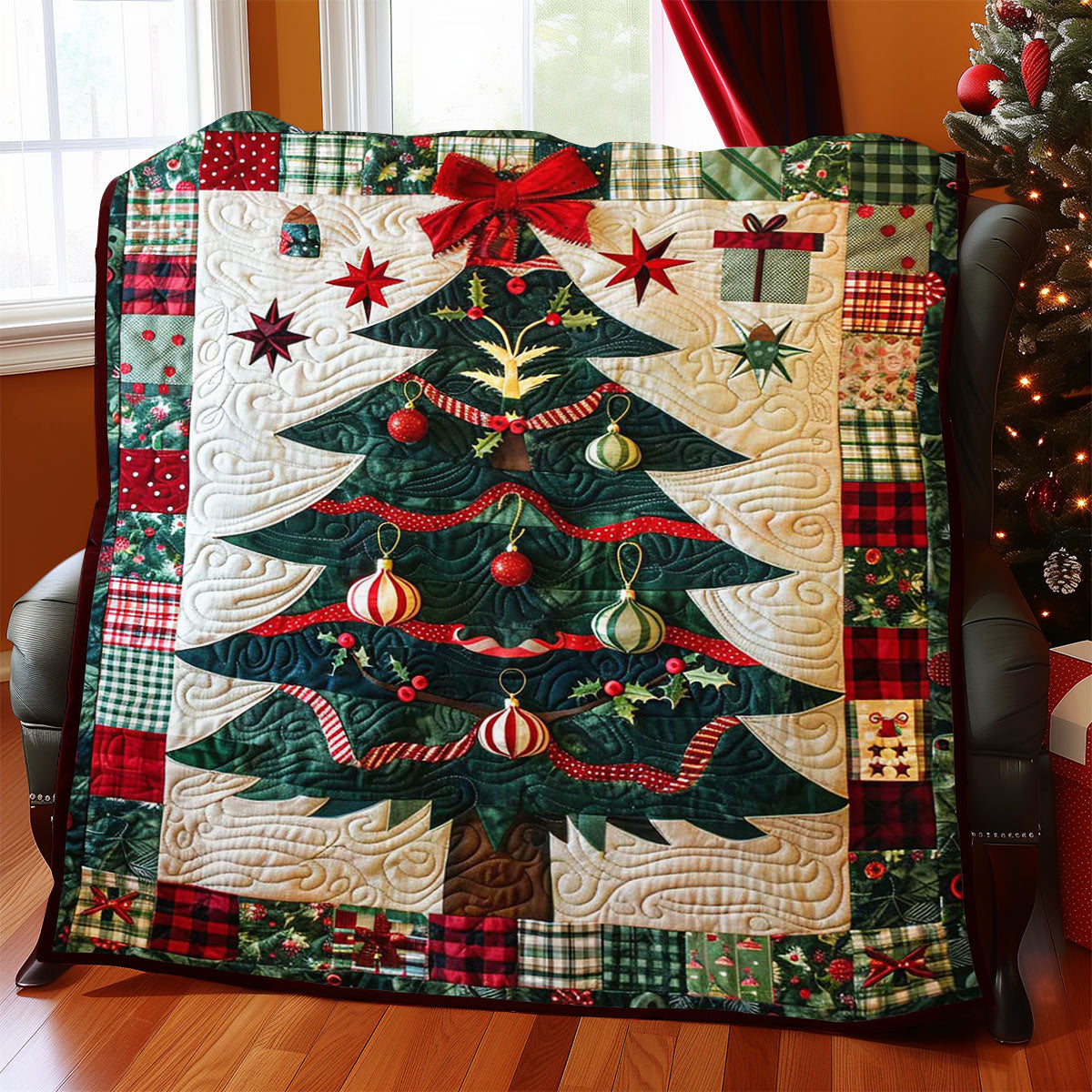 Christmas Tree WJ1009008CL Quilt