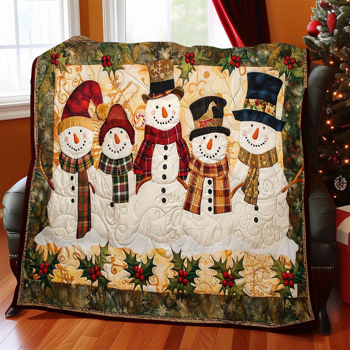 Snowman WJ2108022CL Quilt