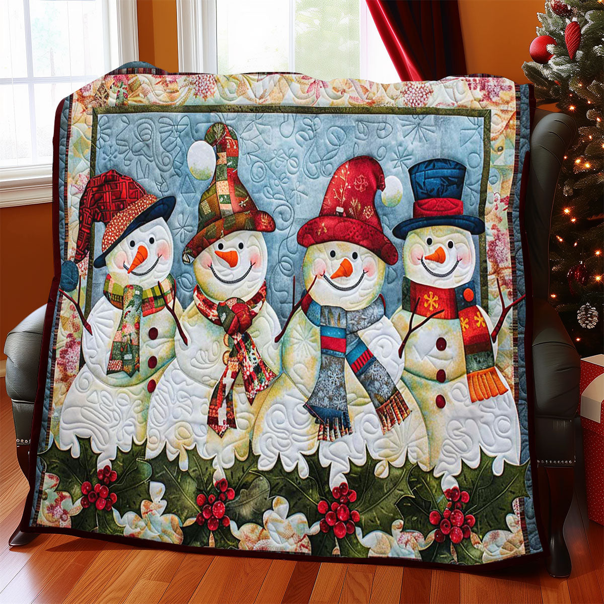 Snowman WJ2308027CL Quilt