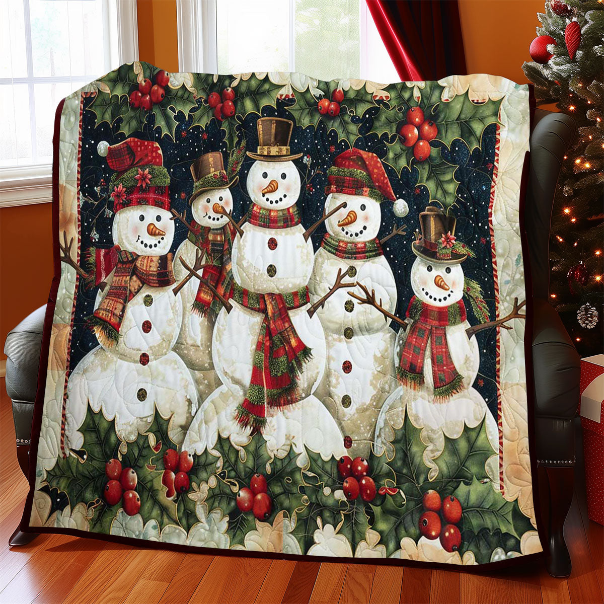 Snowman WJ3008025CL Quilt