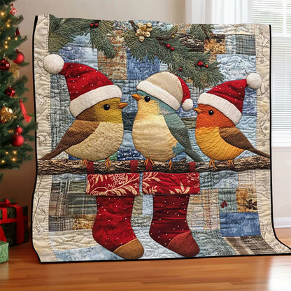 Christmas Bird WJ0808012CL Quilt