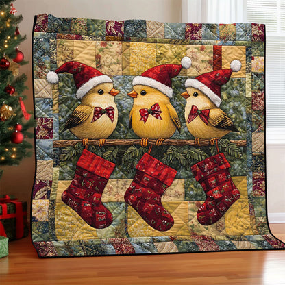 Christmas Bird WJ2408006CL Quilt