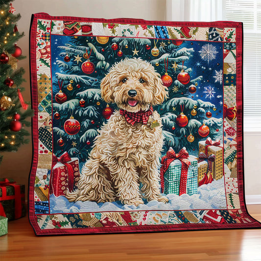 Christmas Dog WJ0509003CL Quilt