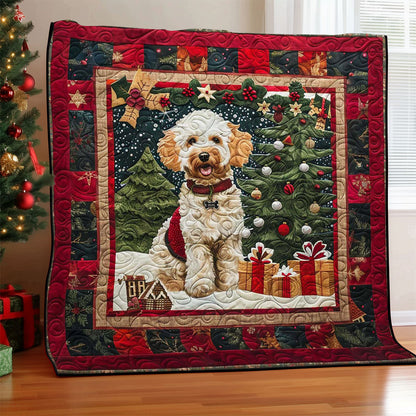 Christmas Dog WJ2708009CL Quilt