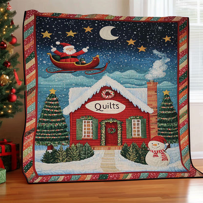 Christmas House WJ0808013CL Quilt