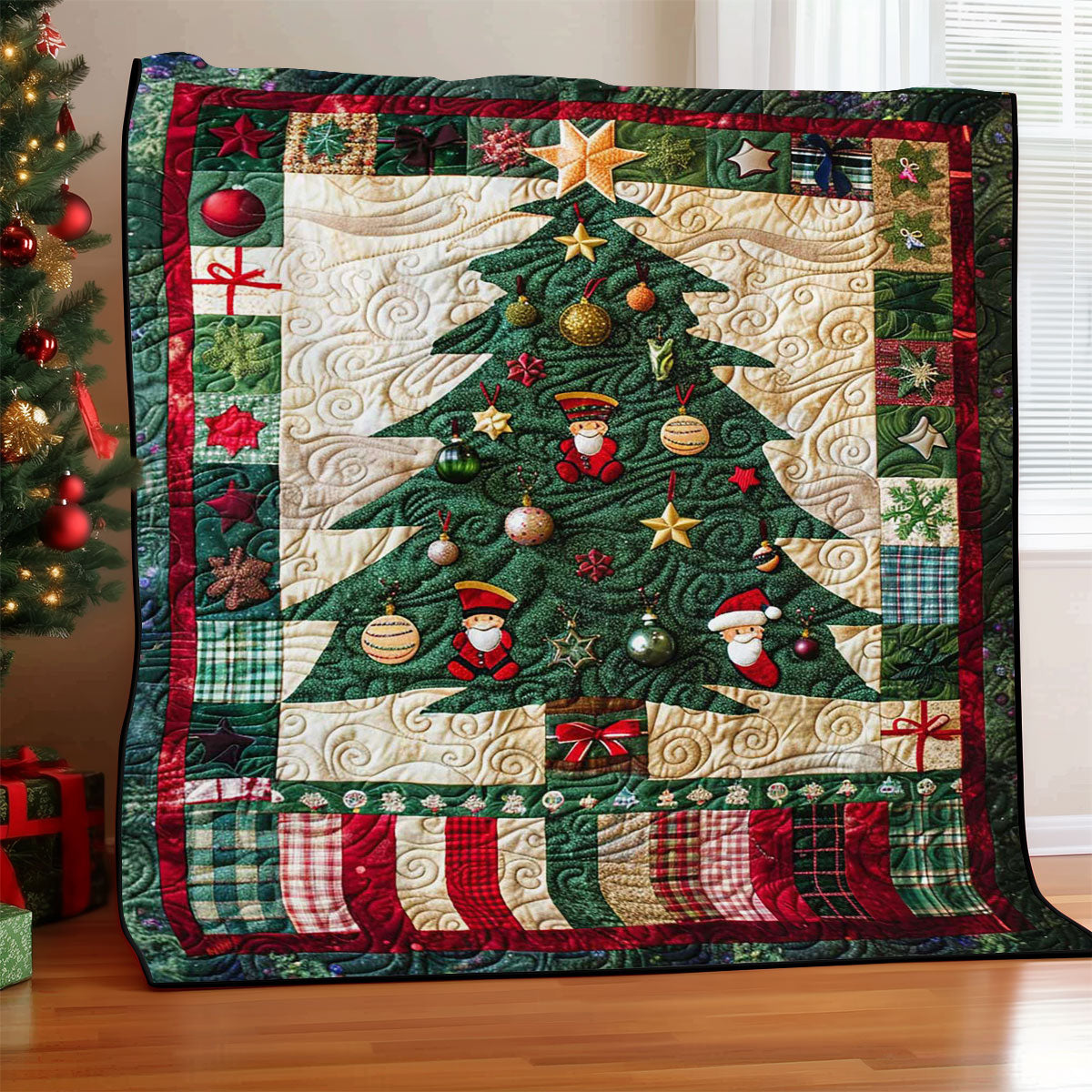 Christmas Tree WJ1009007CL Quilt