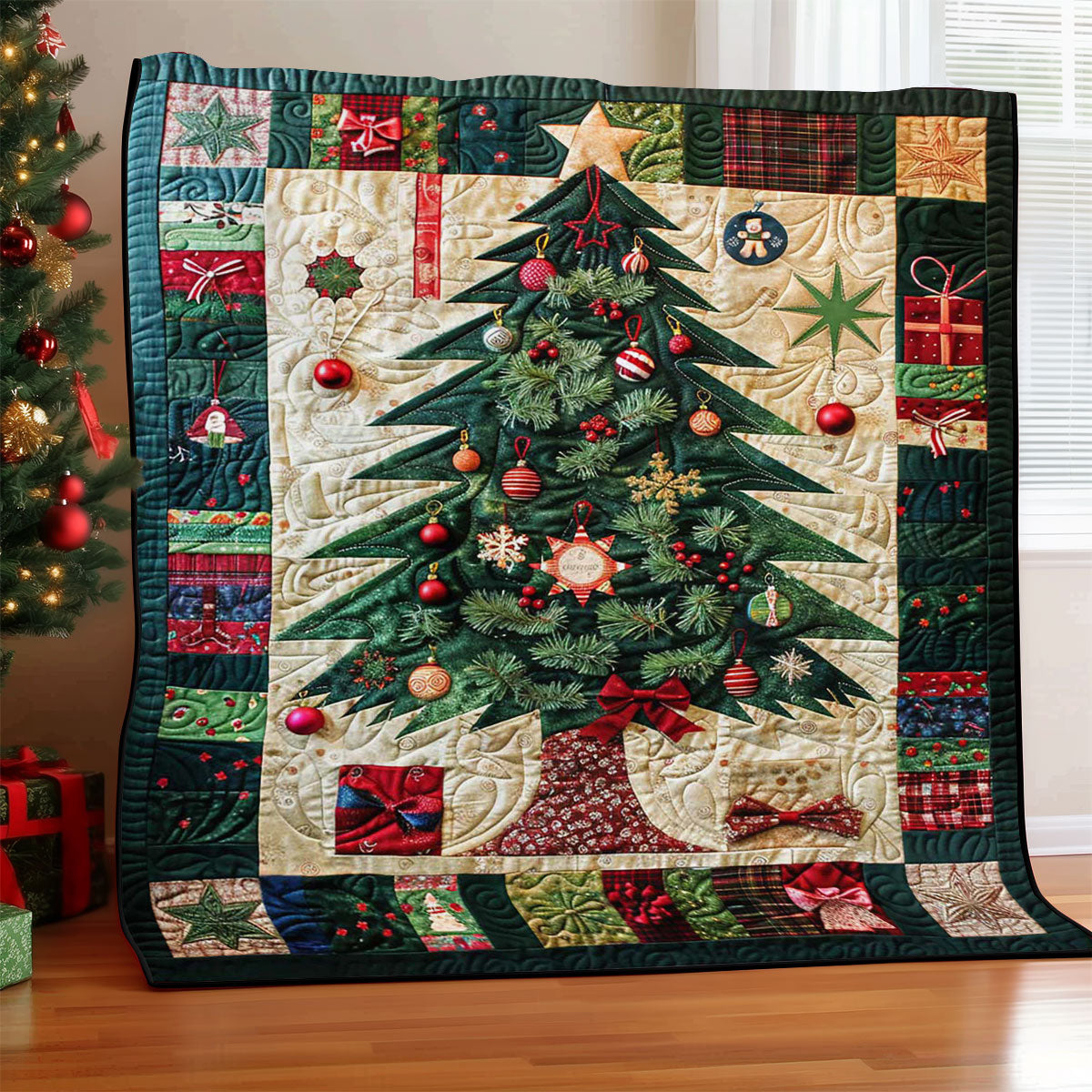 Christmas Tree WJ3008005CL Quilt