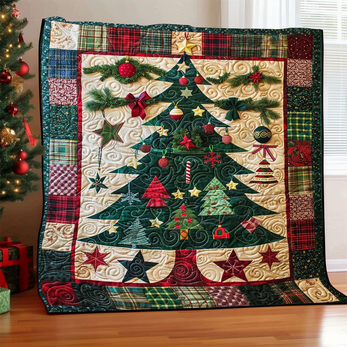 Christmas Tree WJ3008029CL Quilt