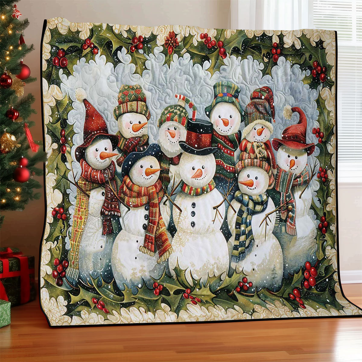 Snowman WJ2108021CL Quilt