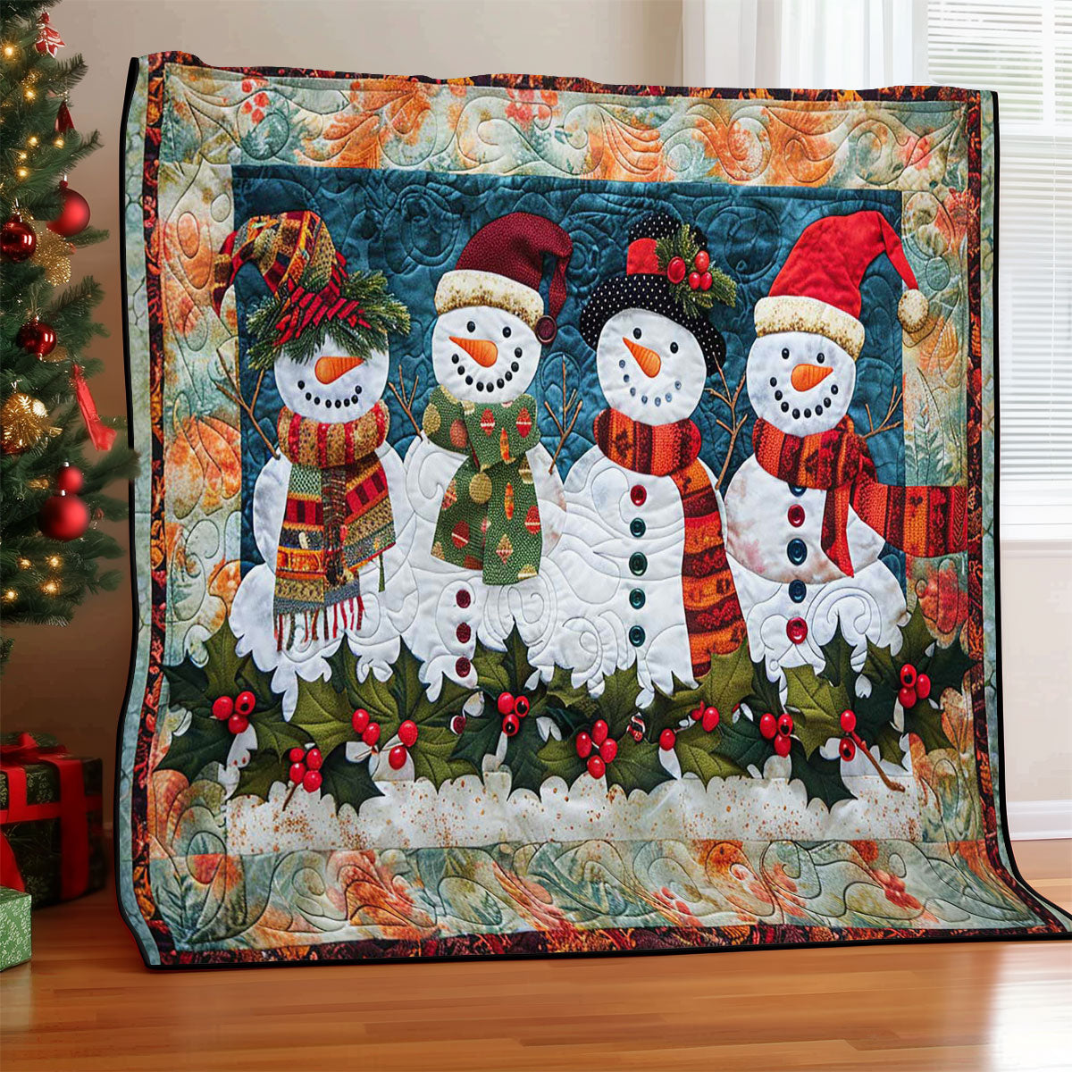 Snowman WJ2108023CL Quilt