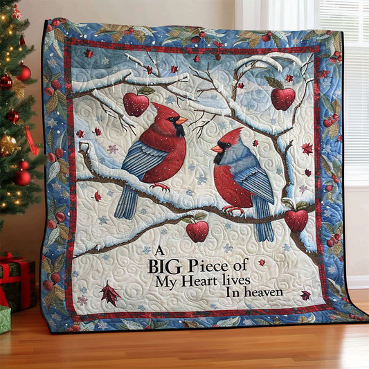 Winter Cardinal WJ3008027CL Quilt