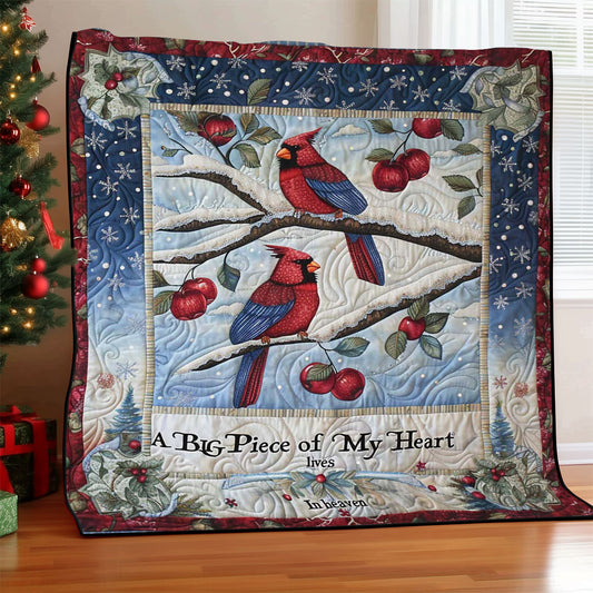 Winter Cardinal WJ3008028CL Quilt