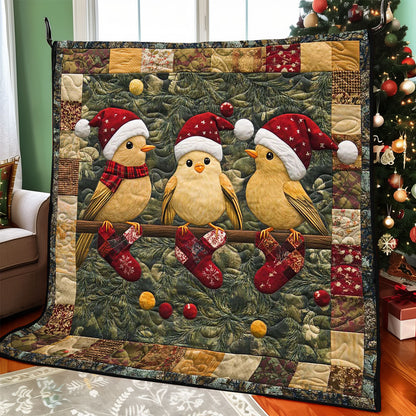 Christmas Bird WJ0808011CL Quilt