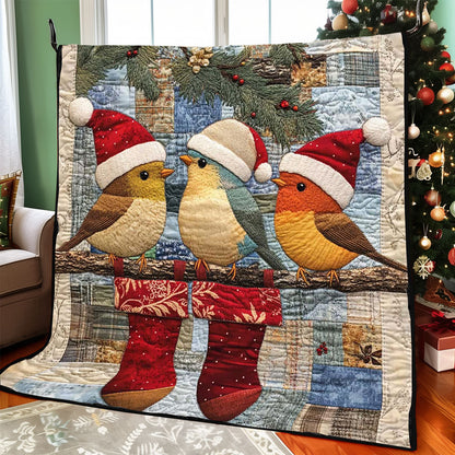 Christmas Bird WJ0808012CL Quilt