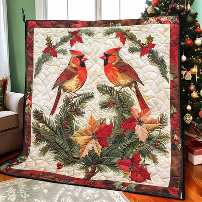 Christmas Cardinal WJ2008012CL Quilt