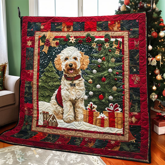 Christmas Dog WJ2708009CL Quilt