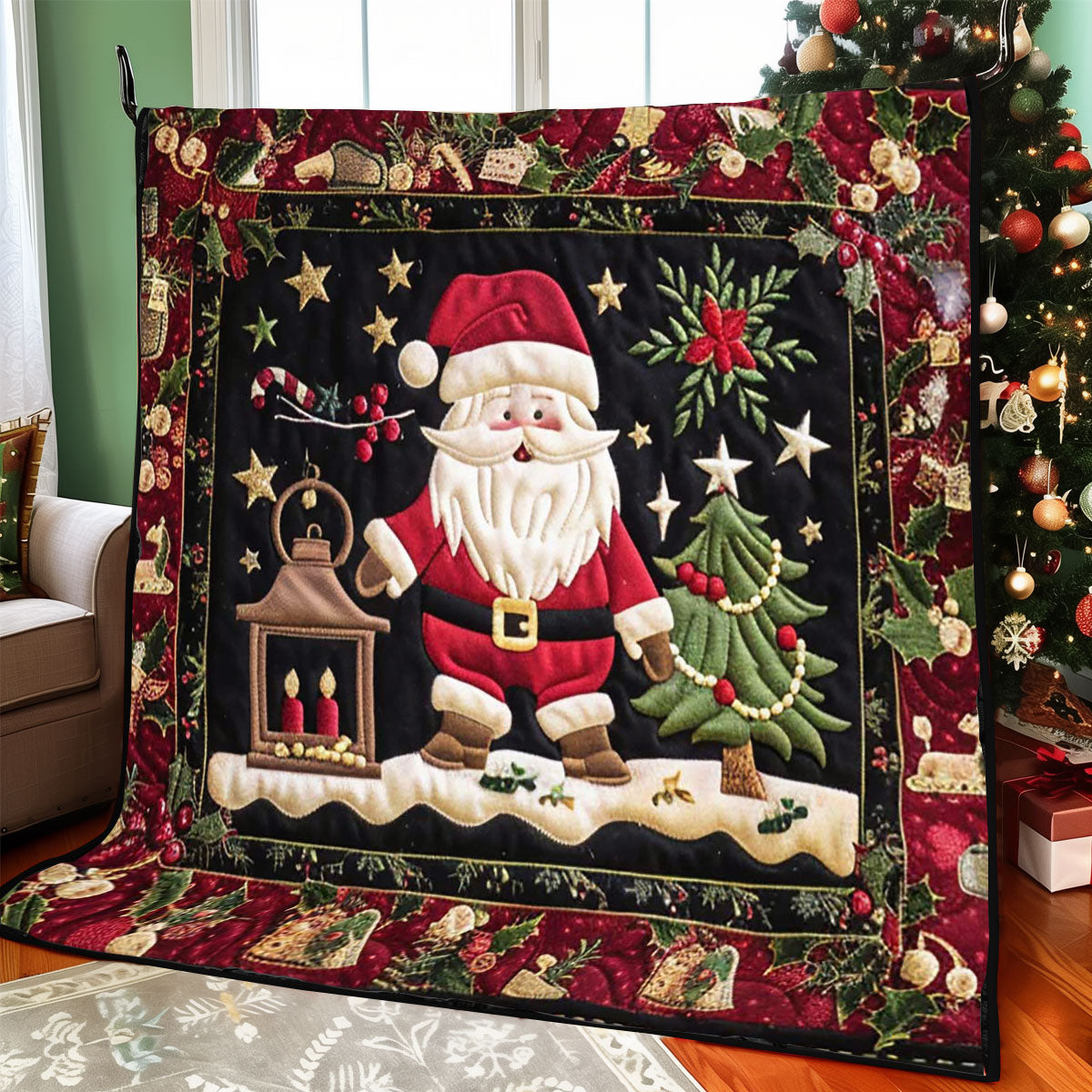 Santa Claus WJ0909025CL Quilt