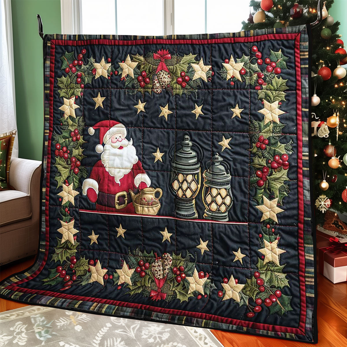 Santa Claus WJ1009024CL Quilt
