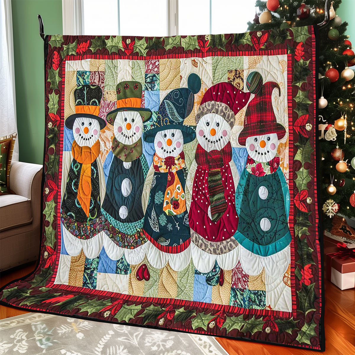 Snowman WJ1908023CL Quilt