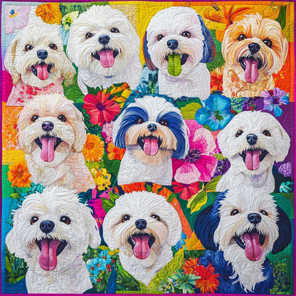 Charming Shih Tzu XR0808013CL Quilt