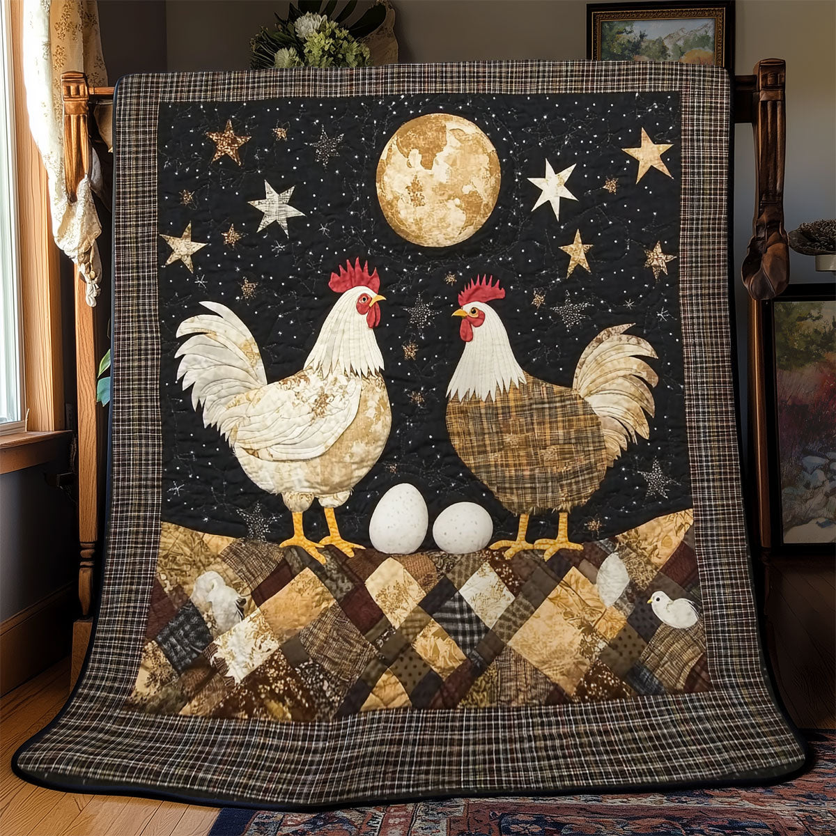 Chicken Dream YR1802026CL Quilt