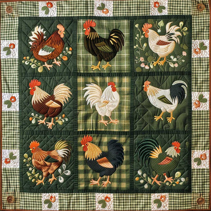 Chicken WJ0407006CL Quilt