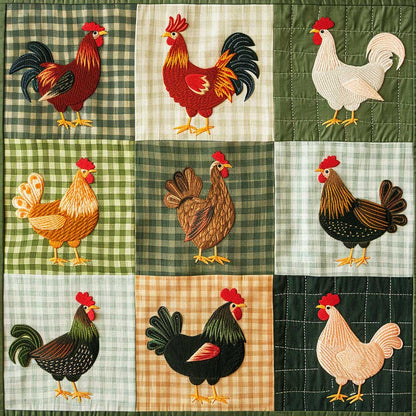 Chicken WJ0407009CL Quilt