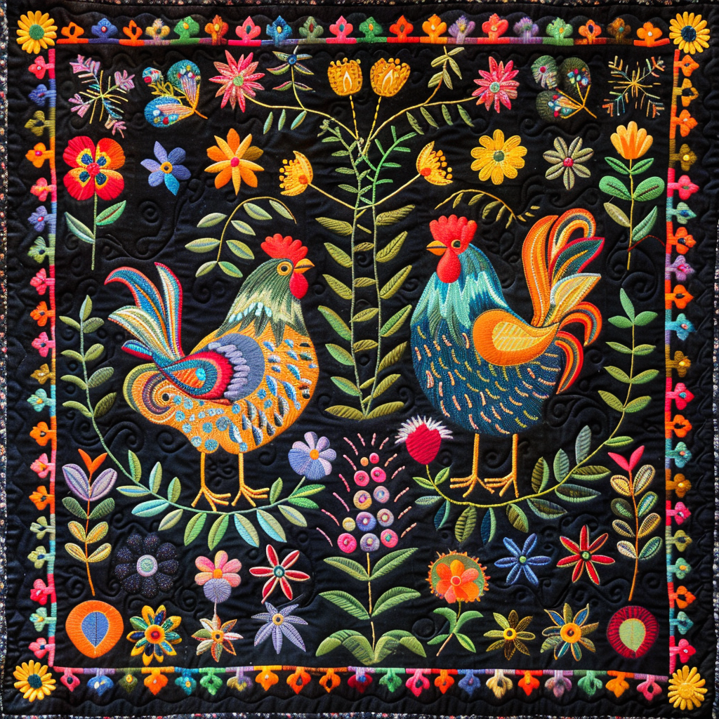 Chicken WJ0606012CL Quilt