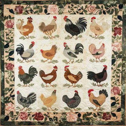 Chicken WJ1907014CL Quilt