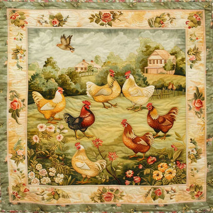 Chicken WJ1907015CL Quilt