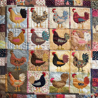 Chicken WJ2007006CL Quilt